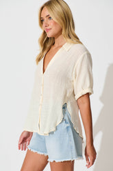 Cream Cotton Campbell Top